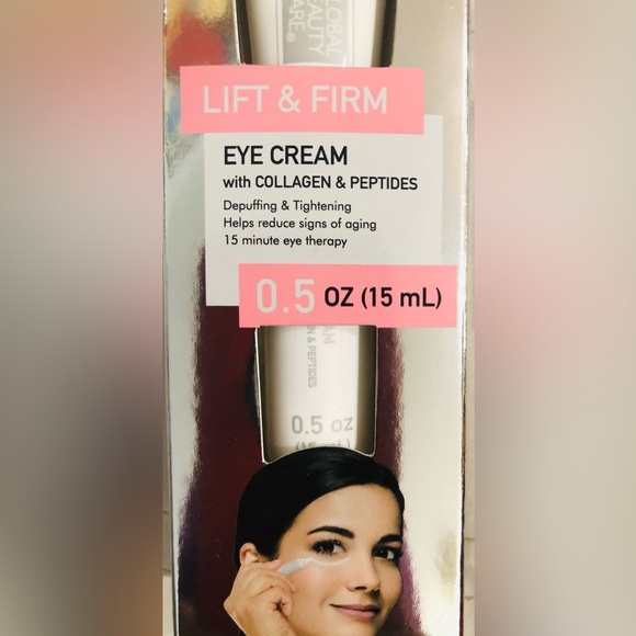 2 collagen peptides Lift‎ & Firm depuffing & tightening Eye Cream new - Picture 2 of 5